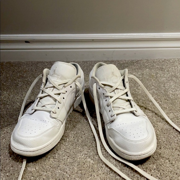 Nike Air Jordan 1 Low triple white - Picture 4 of 5